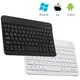 Wireless Keyboard Bluetooth-compatible Keyboard Rechargeable for iPad iPhone Tablet Laptop