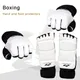 Taekwondo Leather Foot Gloves Sparring Karate Ankle Protector Guard Gear Boxing Martial Arts Sock