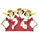 Wuli&baby Beautiful Ladys Brooches For Women 2-color Enamel Wear Hat Girl Figure Party Casual Brooch