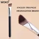 Angled Triangle Concealer Brush Contour Highlighter Concealer Brush Synthetic Hair Makeup Brush