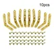 10pcs 90 Degree Hinges Wooden Box Zinc Alloy Hinge Folding Hinges With Screws Jewellery Case Cabinet