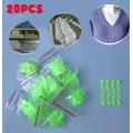 20Pcs Plastic Green Snap Clip Punch Card For Brother Knitting Machine Card Snap Buckle Yellow SK280