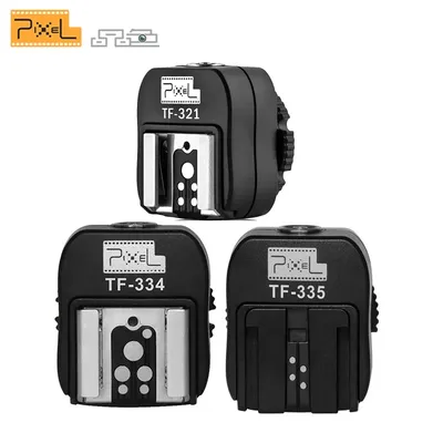 Pixel TF-321/334/335 TTL Flash Hot Shoe Hotshoe Adapter Converter For Canon sony to Canon/Nikon Camera Controller Cord