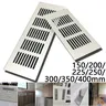 1pc Aluminium Air Vent Silver Louvred Grill Ventilation Grille Cover Web Plate Ventilation Grille