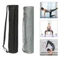 Exercise Yoga Mat Bag Full-Zip Canvas Waterproof Yoga Mat Carry Bag Storage Bag Yoga Mat Holder with