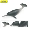 Realistico Grey Whale Killer Whale Humpback Whale Narwhal Great White Shark Action Figures