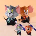 Warner 100th Anniversary Tom and Jerry Plush Doll Cosplay Harry Potter Tom Dressed Smaller Keychain