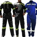 Work Overalls Men's Working Coverall Welding Suit Car Repairman Uniforms Workshop Mechanical