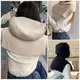 Korean Scarf For Women In Winter New Fashion Outerwear Hooded Pullover High Neck Scarf Knitted Top