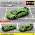 Bburago LAMBORGHINI HURACAN PERFORMANTE Car Model Collection Kids Gift Toys for Boys Ferrari Benz