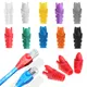 High Quality Sheath Ethernet RJ45 Connector Jacket CAT5e Crystal Head Cable Protective Case Boot Cap