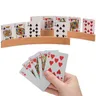 2PCS Porta carte da gioco vivavoce Porta carte da gioco con display per carte da gioco per tutte le