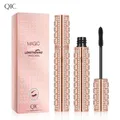 Fashion Diamond 4D Mascara Waterproof Eye Make-up Cosmetics Peanut Silicone Brush Lengthening Curl