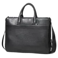 Large Capacity Briefcase Genuine Leather Laptop Bag High Quality Leather Men Bags Multiple