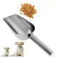 Stainless Steel Pet Food Shovel Pet Feeding Spoon Pet Food Feeding Accessories Durable Practical Dog