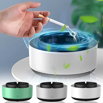 Ashtray Air Purifier Intelligent Eliminating Secondhand Smoke Smoking Odor Indoor Living Room Office