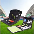 Football referee bag Whistle purse Red and Yellow Card coin Ball Pressure sports set kit Game tools