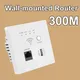 WIFI Wireless AP Relay Extender 300Mbps 220V Power Wireless WIFI Repeater Booster Wall-mounted