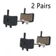 2 Pairs Bicycle Brake Pads MTB Bike Hydraulic Disc Brake Pads For Avid bb7 Juicy3/5/7 UItimate