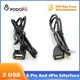 Podofo 2 Din Car radio Multimedia Player for Universal Accessories Adapter Connector Plug Cable for