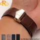 Cow Leather Watch Strap Watchband For TAG Heuer Watches Band Genuine Leather Fold Buckle Minimalist