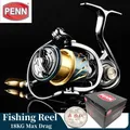 PENN Powerful Fishing Reel with 9+1 Sealed Bearings and 18KG Max Drag - Smooth and Precise 5.5:1
