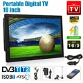 10inch Portable TV Digital Television Player 1080P HDMI Mini Car Television DVB-T/T2 ISDB-T Digital