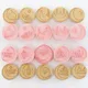 Mini Ramadan 10pcs/set Eid Mubarak Biscuit Mold Plastic Cookie Cutters Fondant Embosser Stamp Baking