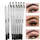 1/3pcs Eye Brow Pencil Waterproof Professional Women Eye Makeup Pen Easy Color Natural Black Brown