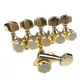 1 Set Guitar Locking Tuners Electric Guitar Machine Heads Tuners Lock String Tuning Pegs Gold Made