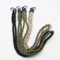 Outdoor Paracord Rope Keychain EDC Survival Kit Cord Camera Telescope Phone Lanyard Military
