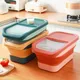 13LB Pet Dog Food Storage Container Collapsible Cat Food Container With Lids Sealing Box Kitchen