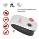 2023 New Pest Reject Ultrasound Mouse Cockroach Repeller Device Insect Rats Spiders Mosquito Killer