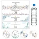 Baptism Communion Confirmation Custom Any Text Sticker Water Bottle Sticker Self-adhesive Labels