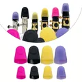 1pc Saxophone Bocchino Cap Portatile In Silicone Clarinetto Bocchino Parti 4.6x3x1.6cm Per Alto Tenore Soprano Sax Accessori