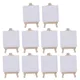 Mini Canvas Panel Wooden Easel Sketchpad Settings For Painting Craft Drawing Decoration Gift And