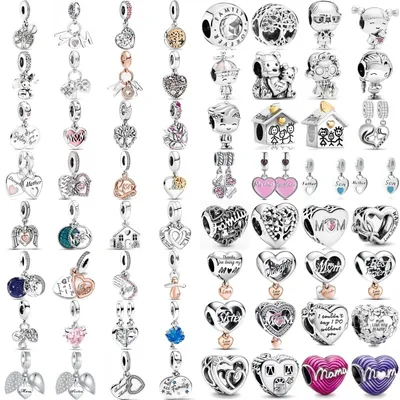 2024 New Mother'day Gift Series Family Tree Pendant For Original 925 Sterling Silver Plated Bracelet