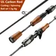 UL Ultralight Carp Trout Bass Fishing Rod Solid Carbon Fiber Rod Tips Spinning Casting Stream Lake