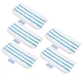 5 Pack Mop Pads Replacement for Black + Decker Steam Mop FSM1610/ FSM1630 Washable Mopping Pad