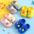 Summer Kids sandals Boys Girls Mules Cartoon baby Slippers Flat Summer Cartoon Children's Garden