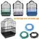 Nylon Mesh Bird Cage Cover Shell Skirt Net Seed Catcher Guard Bird Cage Accessories Airy Mesh Parrot