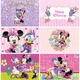 Disney Daisy Duck Backdrop Cover Minnie Mouse Birthday Background Newborn Baby Girl 1 Year Party