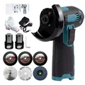 New 19500rpm 12V Lithium Portable Angle Grinder with Rechargeable Lithium Battery Power Battery