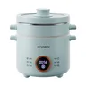2.0L Electric Rice Cooker Cooking Pot Mini Multicooker Lunch Box Rice Cookers Hotpot Non-stick