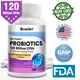 120 Billion Probiotics Contain Prebiotics and Digestive Enzymes To Improve Intestinal Digestion and
