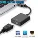 1080P USB 3.0 to HDMI Adapter USB to HDMI-Compatible Converter External USB Video Adapter Cable for