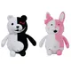 25cm Anime Dangan Ronpa Super Danganronpa 2 Monokuma Black&White Bear Plush Toy Bear Soft Stuffed