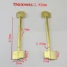 1PC Hollow Safety Cabinet Key embrione doppio pennone chiave embrione chiave a forma speciale