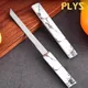 PLYS-Fruit Knife with Sheath Sharp Japanese Utility Knife High Hardness Self Defense Pocket Knife