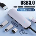 USB 3.0 4 Port Hub OTG Adapter 5Gpbs High Speed USB 3.0 2.0 Splitter for Lenovo Xiaomi Macbook Pro